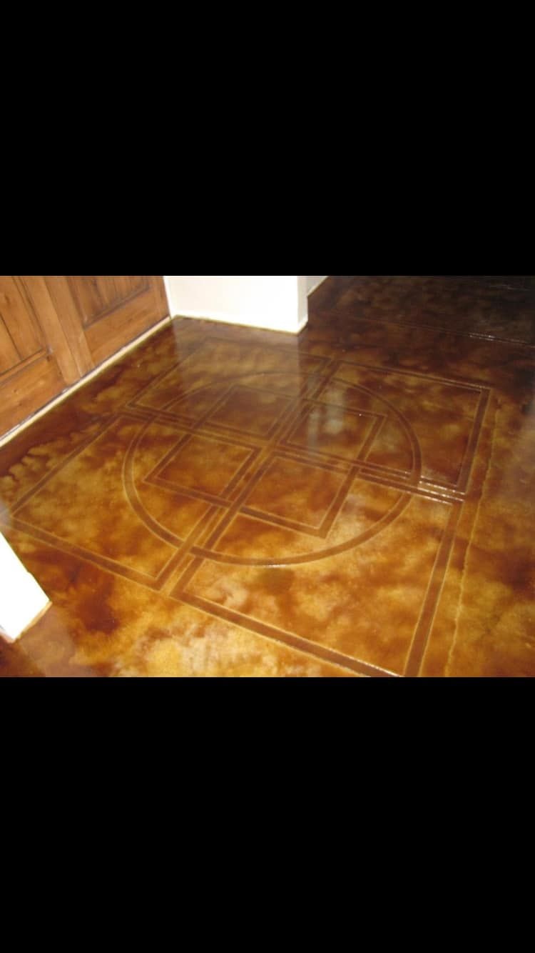 Stamped Concrete Pattern — concrete project in Quesnel